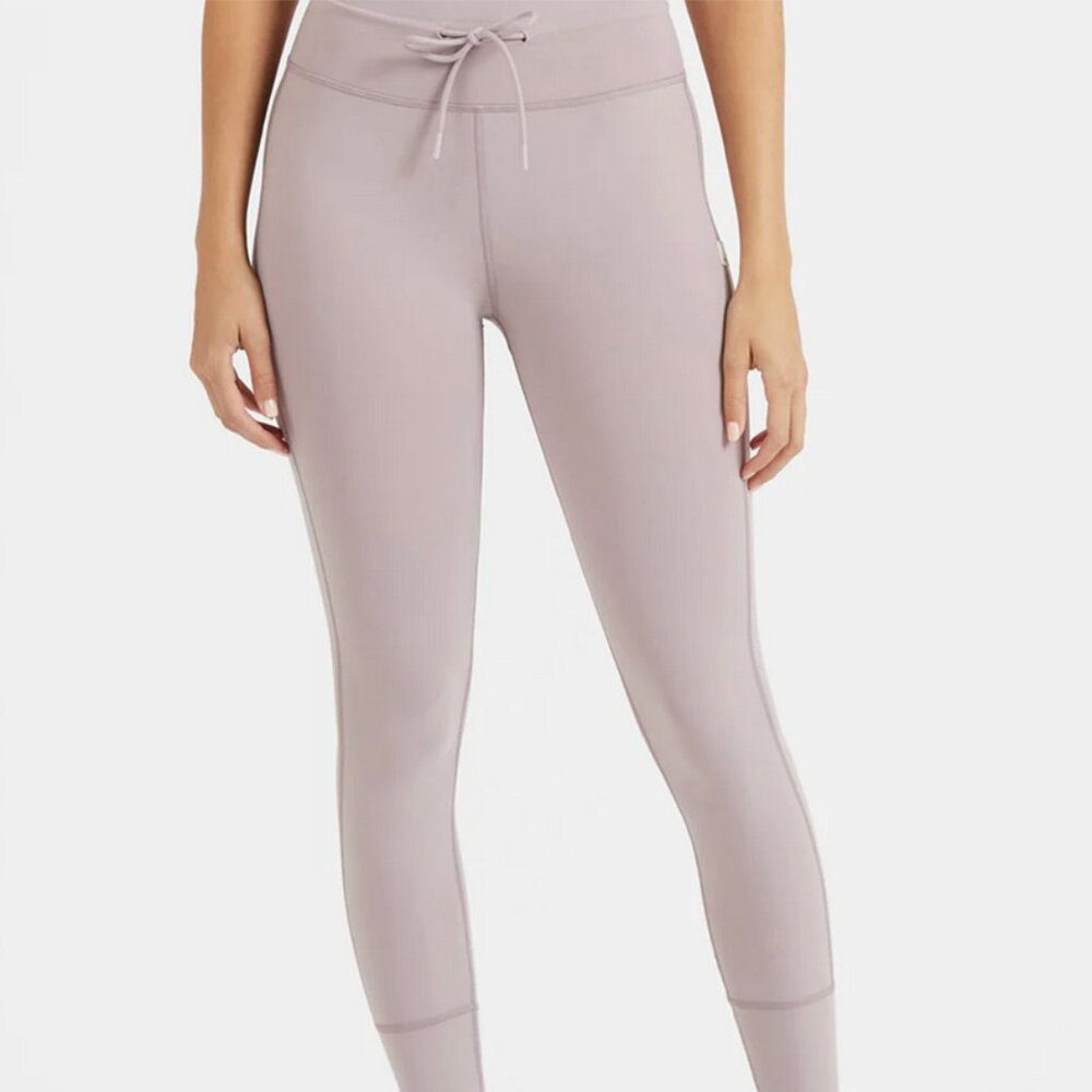NWOT New Vuori Dusk Dusty Pink Drawstring Daily Legging Size XS